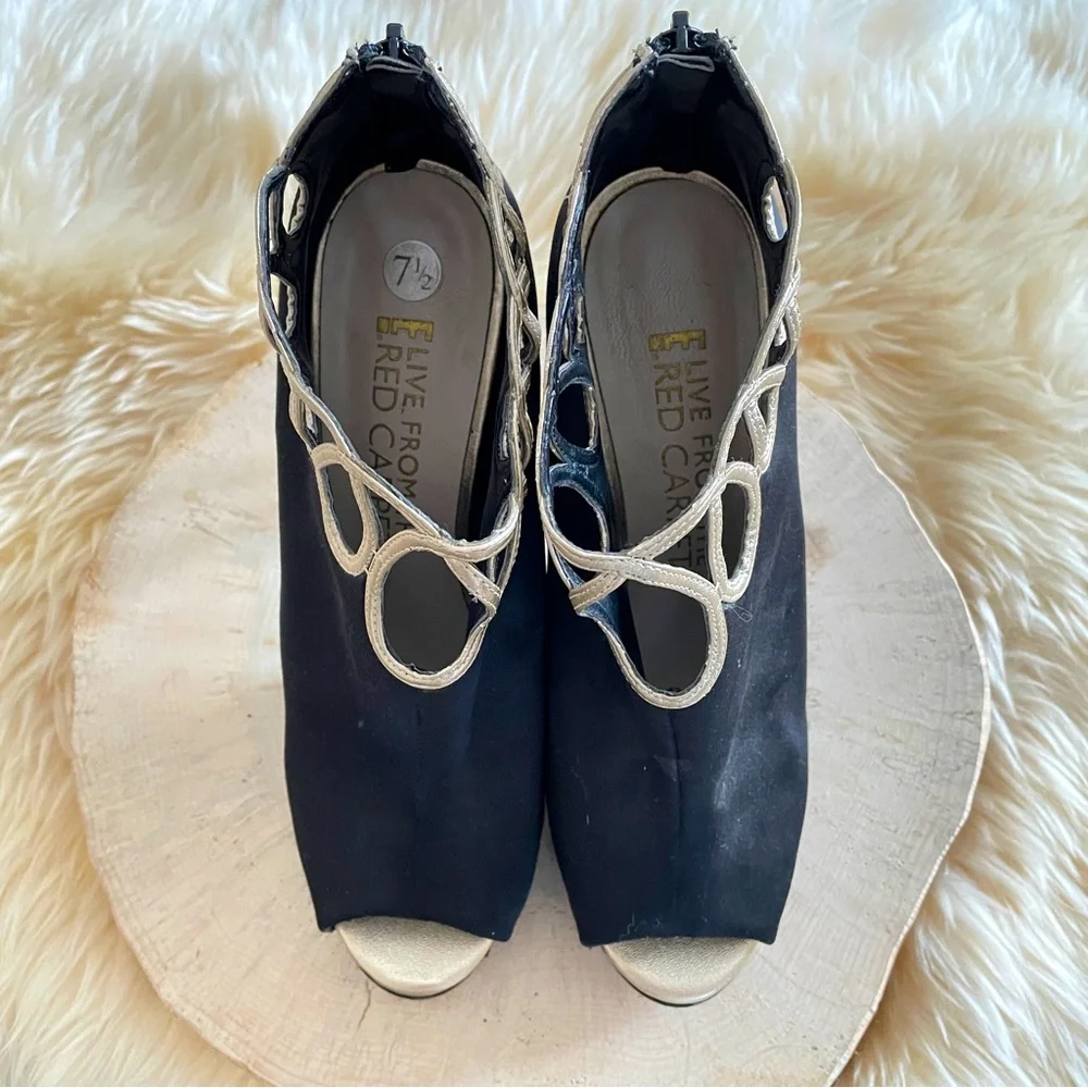 💥✨🌈 3/$25 E! LIVE FROM THE RED CARPET | Solange Platform Heels - Picture 2 of 8